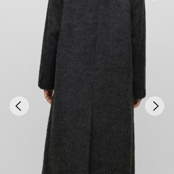 Hugo Boss Double-Breasted Coat In Cotton! - Picture 3 of 7